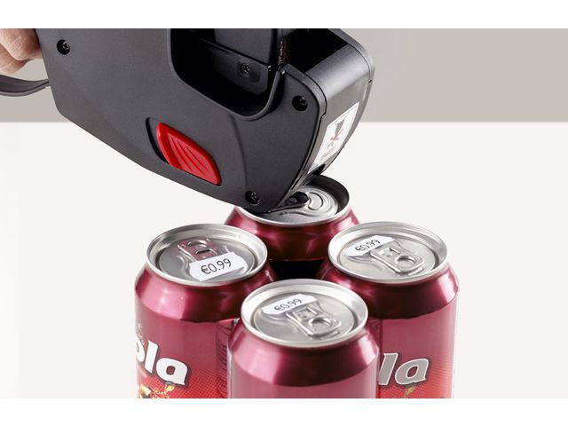 Prisetikett AVERY 1-rad 26x12mm 15000/fp